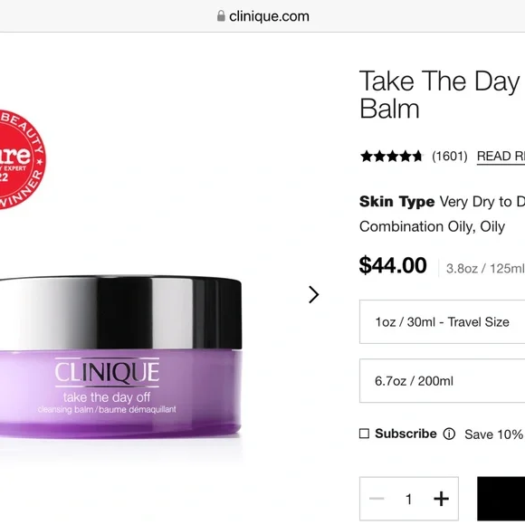 CLINIQUE Take The Day Off Cleansing Balm ….. BRAND NEW - Picture 5 of 9